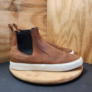 Nike Stefan Janoski SB Zoom Slip Mid RM Mens Brown Slip On Sneakers Size 13